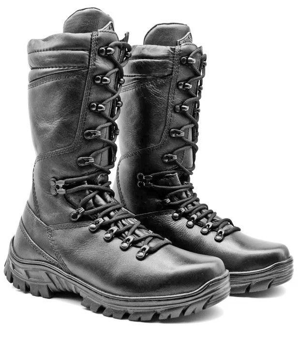 Botas de trabajo tácticas militares para hombre Botas de combate de motocicle...
