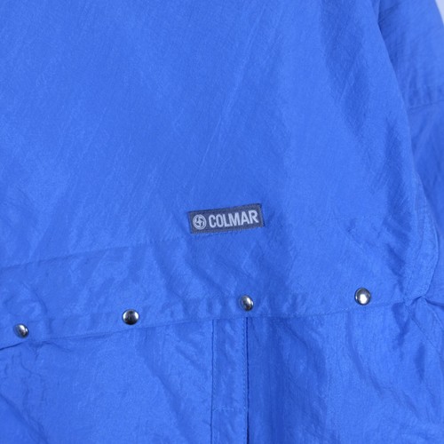 Giubbino Colmar Taglia 46 Uomo Poliestere Blu Pesante Sportivo Logo Giacca - Picture 3 of 5