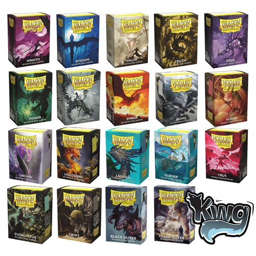 DRAGON SHIELD STANDARD CARD SLEEVES GLOSS / MATTE / DUAL MATTE 100 PER PACK - Picture 4 of 123