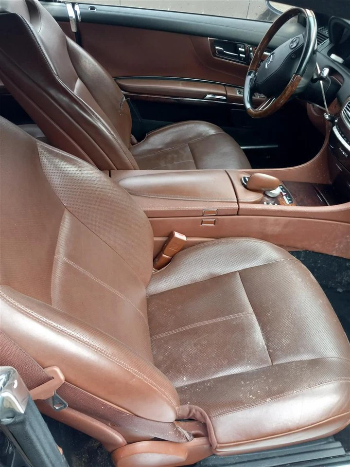 Mercedes-Benz Clase CL 2009 LH conjunto de espejo retrovisor de puerta azul 283729 75 k millas Foto 3 de 4