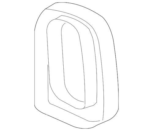 Cristal del espejo para Ford (P/N 1L2Z-17K707-BA)