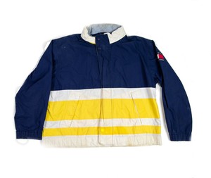 yellow blue red tommy hilfiger jacket