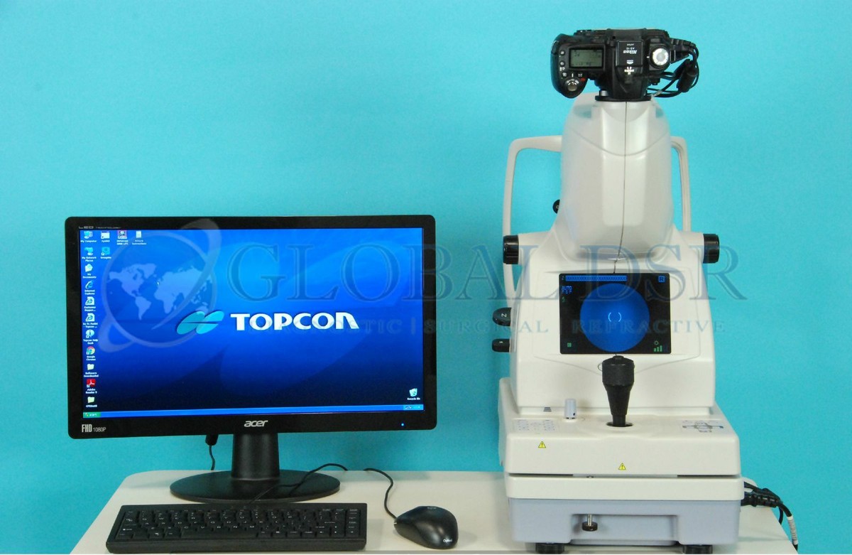 Topcon TRC-NW8 Non-Mydriatic Digital Imaging Fundus Camera w
