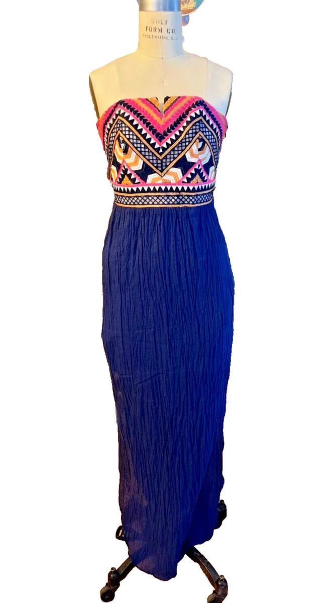 chinese dress ladies Silk Strapless Maxi Dress