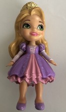 Disney Princess Doll Mini Rapunzel Poseable Figure Sparkle Collection Toy