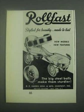 1939 Rollfast Roller Skates Ad - Styled for Beauty
