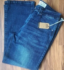 T K Axel ~ Men's 36x30 ~ Slim ~ Bootcut ~ Stretch ~ Blue Jeans ~ AXMB0048-NWC