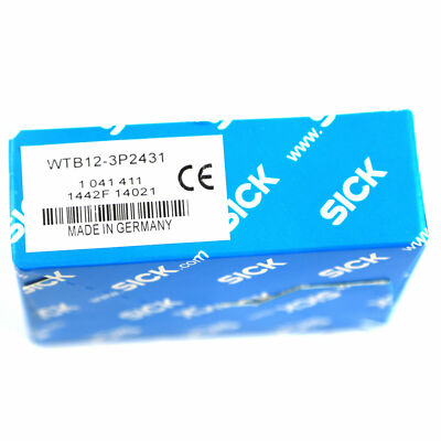 NEW SICK WTB12-3P2431 PLC PHOTOELECTRIC PROXIMITY SENSOR, 4-PIN M12 PNP