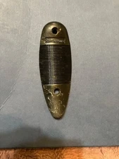 Remington vintage plastic (or bakelite) buttplate for rifle or shotgun