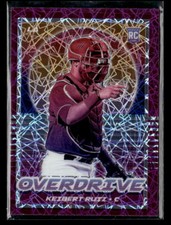 Keibert Ruiz RC - 2021 Panini Chronicles Overdrive Purple Velocity #5 Dodgers