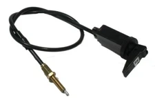 New 24-1/2" Single Mikuni Choke Control Cable - Fits Many Snowmobiles