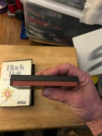 Black Belt Sega Master System-No Manual-Good Condition- Tested- Quick Shipping