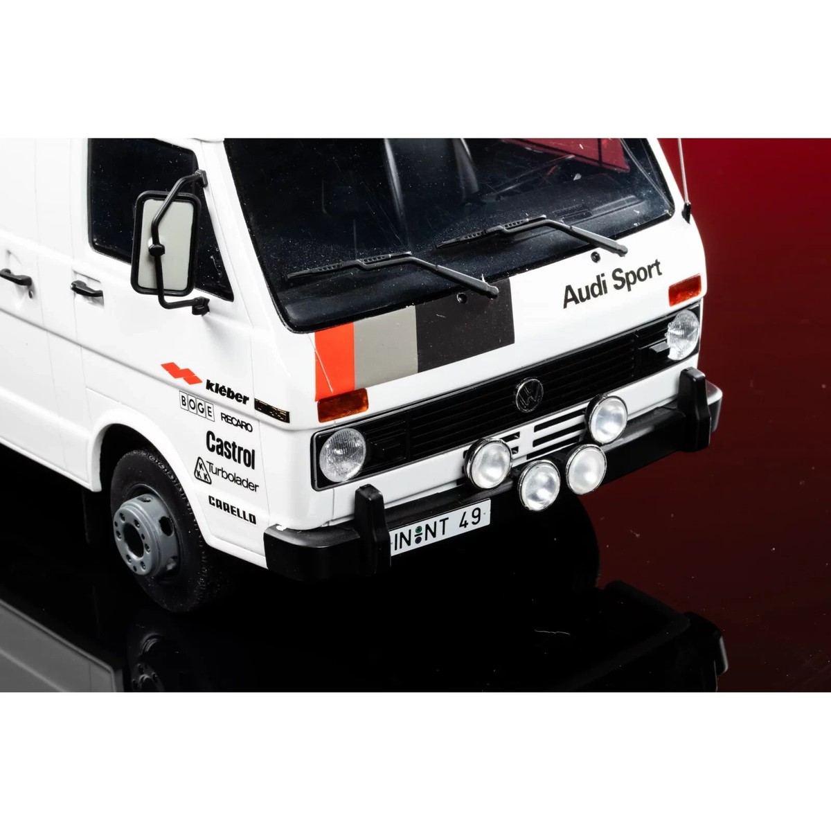 1:18 Otto Models Pack VW LT35 + Audi Quattro A2 Tour de