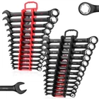 ARROW 24PCS Ratcheting Wrench Set Metric and Standard CRV Material 72-Teeth New