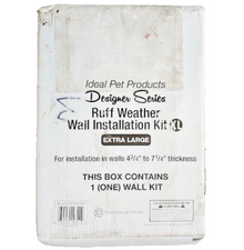 IPP Designers Series Ruff Weather Pet Door Wall Installation Kit XL DSRWXLWK