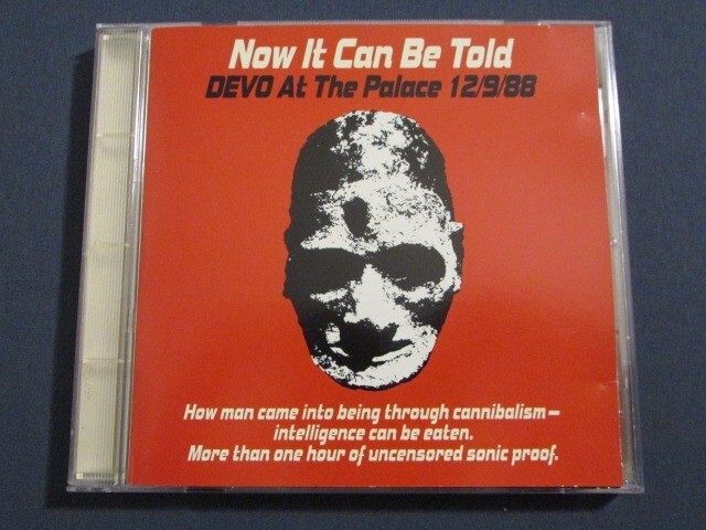 CD Devo Now It Can Be Told, Devo At The Palace 12/9/88 = 退化の改新 29B251PROMO Enigma Records (3) プロモ /00110 Devo – Now It Can Be Told, Devo At The Palace 12/9/88 = 退化