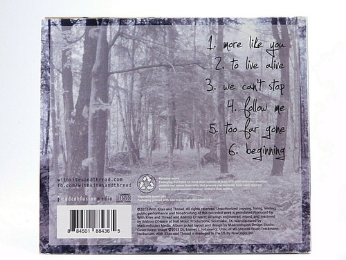 CD With Kites and Thread Too Far Gone Mad Confusion Media Digipack - Picture 2 of 3
