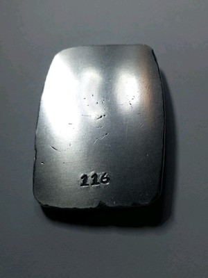 5 Oz .999 Hand Poured Silver Bar, Reckless Metals, Salvation #116