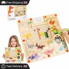 Magnetic Maze Montessori Toys for 3 4 5 Year Olds Boy Girls Magnetic Color and N