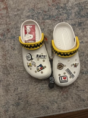 CROCS white clogs sandals slippers mules shoes men’s 7 Crocs Crocband Gum Men main image 2
