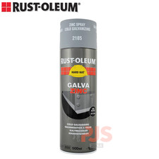 Rustoleum 500ml hard hat galva zinc rich cold galvanising spray like galvafroid