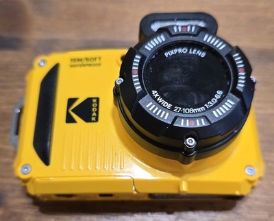 KODAK PIXPRO WPZ2 Rugged WiFi Digital Camera 16MP, Yellow (FOR