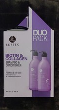Luseta Biotin & Collagen Shampoo & Conditioner 2x33.8oz Sulfate-Free Thickening 0.98 per gallon