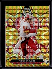 2024 Panini Mosaic #240 Ricky Sanders Mosaic Reactive Yellow