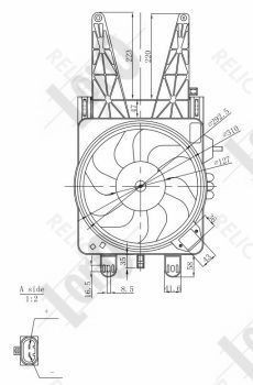 Kühlerlüfter Kühlung Fiat:PUNTO 46785738 46785738 - Bild 6 von 6