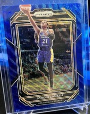 Jordin Canada 2023 Blue Wave #63 WNBA Panini Prizm - Excellent