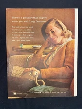 Magazine Ad* - 1964 - AT&T / Bell System - woman