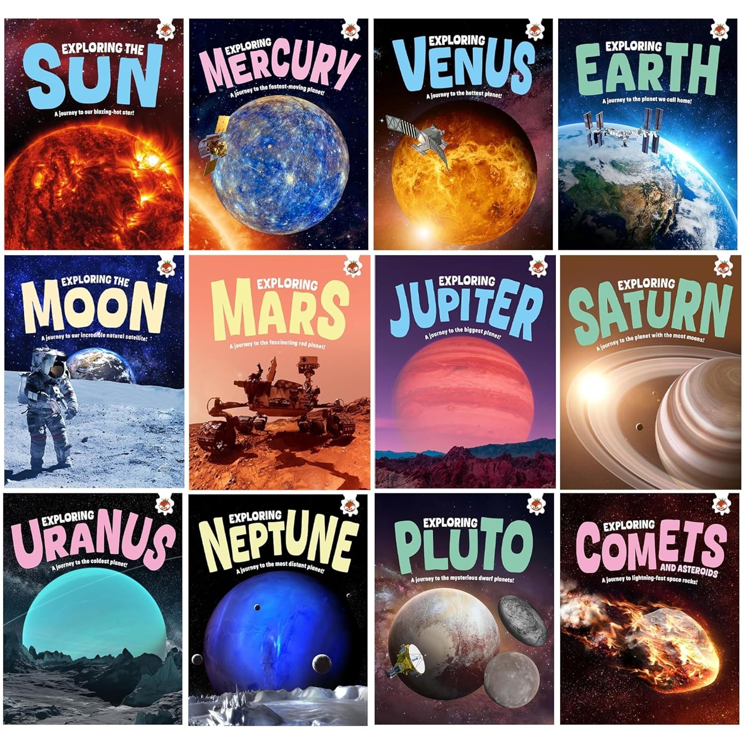 Exploring Our Solar System Series by Emily Kington & Rosie Rowntree 12 Books - Image 4