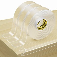 3Pack Clear Edge Protector Strip, 0.8in x 9.84FT29.52FT Total, Sharp Edge Wrap