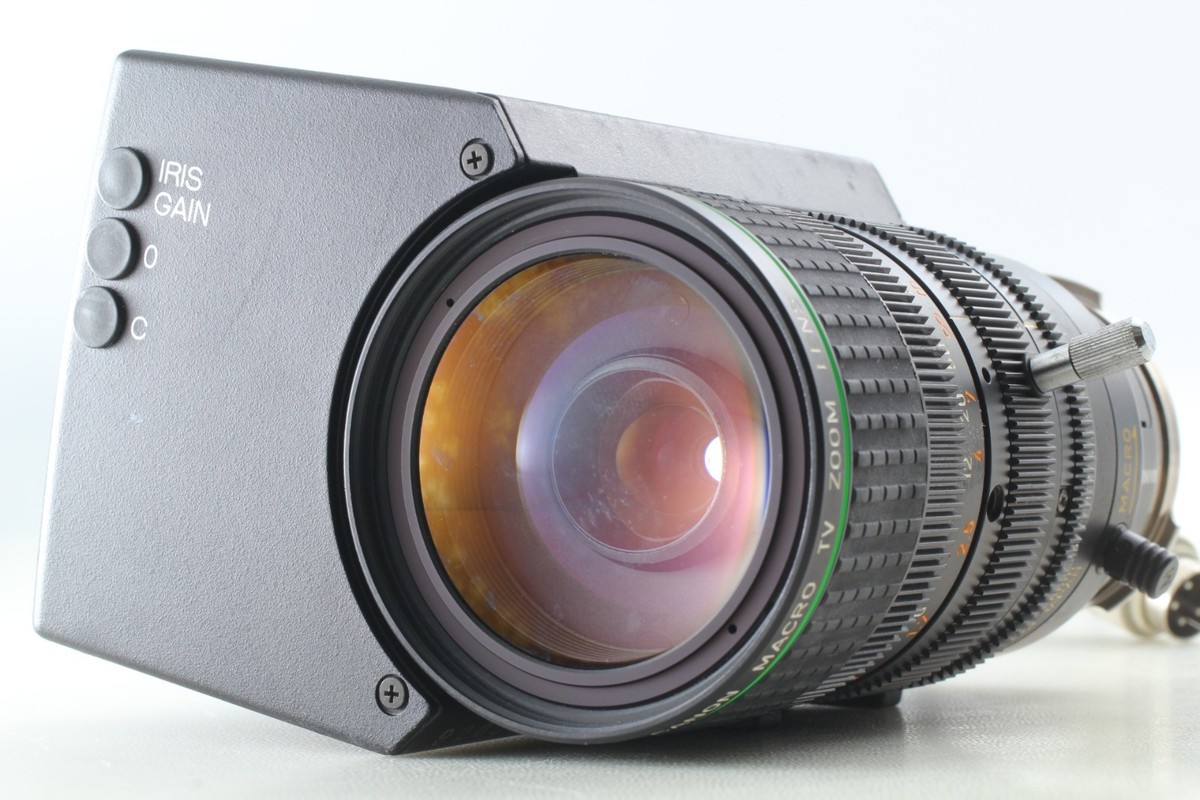 EXC+++++ ] Canon PH10x8B KTS TX12 8-80mm F/1.4 Macro TV Zoom Lens