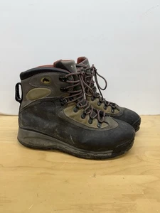SIMMS Rivershed Studded Rubber Sole Fly Fishing Wading Boots Men's US 11