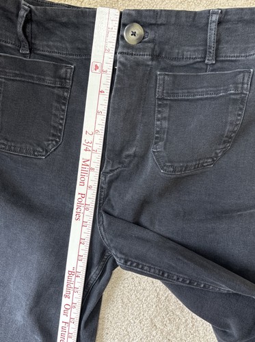 Anthropologie Pilcro The Skipper Jeans Womens 29 High Rise Wide Leg Pants Denim - Picture 9 of 18