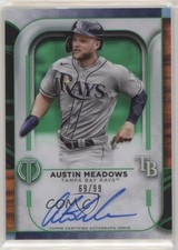 2022 Topps Tribute Tribute Auto Green 69/99 Austin Meadows #TA-AM Auto 4t6