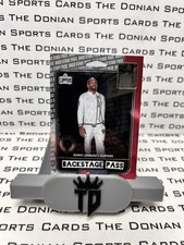 2019-20 Panini NBA Hoops Premium Stock Back Stage Pass #8 Kawhi Leonard