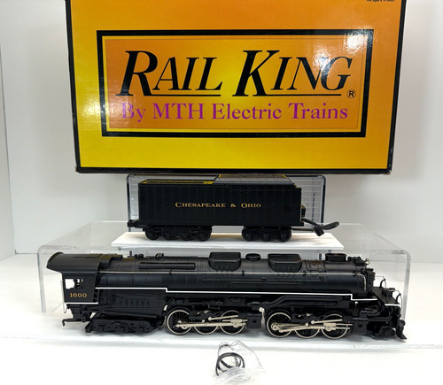 MTH RailKing 30-1218-1 Chesapeake y Ohio Allegheny 2-6-6 ACTUALIZADO PS.3 O Usado | Zustand: Used