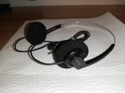 SONY MDR-010 JAPAN + ORIGINAL VINTAGE SCHWAMM 100% WORK RARE LOOK - TPS-L2