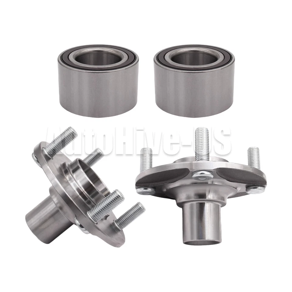 Cubo de roda dianteira direita e esquerda e conjunto de rolamento para Mitsubishi Mirage 2014-2024 - Imagem 4 de 4