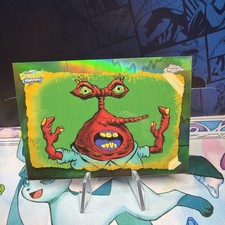 2025 Topps Chrome SpongeBob - More Jellyfish GO-07 Gold Refractor /50 Read Descr