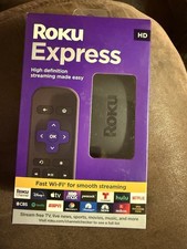 Roku Express Cable Remote - Black 3960R - NEW