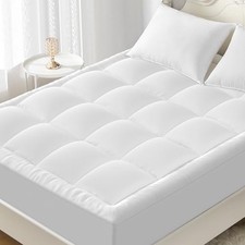 Mattress Topper Extra Thick, Cooling, and Breathable Mattress Pad 8 Queen 600G