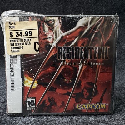 Resident Evil Deadly Silence Nintendo DS New Sealed Horror Capcom Game