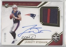 2019 Panini Limited Rookie 171/199 Jarrett Stidham #122 Patch Auto 4k6