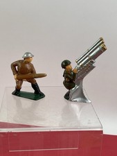 70mm Dimestore Barclay Manoil Conversion WWI US Army Artillery Gun Loader