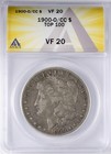 1900 O/CC Morgan Dollar ANACS VF20 — photo 1