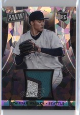 2014 Panini National Convention Black Cracked Ice 22/25 Taijuan Walker Patch 0c6
