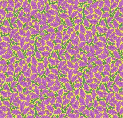 Free Spirit - Kaffe X Morris & Co - Oak - Violet, Fabric by the Yard
